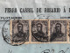 Delcampe - Rosario De Santa Fe 1910 Argentina Ferrocarril Rosario A Puerto Belgrano Argentine Chemin De Fer Train Bordeaux - Lettres & Documents