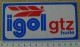 AUTOCOLLANT IGOL GTZ - THEME AUTOMOBILE - Autocollants