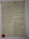 N°2002 ANCIENNE LETTRE COMMUNE D'OCCOCHE A PALYART DATE L'AN 5 - Historical Documents