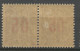 GRANDE COMORE N° 21Aa Tenant à Normal* NEUF** LUXE SANS CHARNIERE / Hingeless / MNH - Unused Stamps