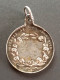 Pendentif Médaille Religieuse Fin XIXe Argent 800 "Souvenir De 1ère Communion - 1889" Religious Medal - Religion & Esotericism