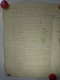 N°2004 ANCIENNE LETTRE A DECHIFFRER - Historical Documents