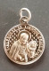 Pendentif Médaille Religieuse Fin XIXe Argent 800 "Saint Alphonse De Liguori / Notre-Dame Du Perpétuel Secours" - Religion & Esotérisme