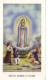 Santino Nostra Signora Di Fatima - Serie Gmi C 157bis - Images Religieuses