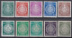 DDR - East Germany 1954 - 1957 ⁕ Official / Dienstmarke Mi.10,11,14-16, 23, & Mi.34-37 YBY ⁕ 10v MNH - See Scan - Nuevos