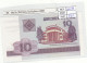 BILLETE BIELORUSIA 10 RUBLOS 2000 P-23 - Autres - Europe