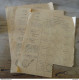 3 Feuilles D'Expédition Pour L'Envoi Gratuit De Paquets / Colis Postaux,1918-19 - SENAS 13 ... PHI-Ciasse-41.... COL-001 - Briefe U. Dokumente