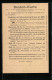 AK Bestell-Karte, Einteilung Der Schweizerischen Armee Pro 1909, Bachofen, Bibliothek  - Bibliotecas