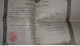 Diplome De Lecencié En Droit De 1910 , DEPREZ Né A Fresnoy............. PHI-Caisse41 ........ DIP-002 - Diploma's En Schoolrapporten
