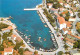 Navigation Sailing Vessels & Boats Themed Postcard Malinska Harbour Aerial - Velieri