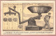 Cartolina Doppia Ozio = Miseria - Lavoro = Ricchezza Prestito Nazionale Prima Guerra - 1900-1949