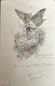 Illustration Femme Ailes De Papillon - Robe Longue - 1900-1949