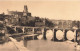 ALBI : CATHEDRALE - VUE D'ENSEMBLE PRISE DU PONT NEUF - LE PONT VIEUX (Xe SIECLE) - LE PALAIS ARCHIEPISCOPAL... - Albi