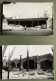 2 Photographies - Gare Montparnasse (Paris) - Pont Edgar Quinet - 1968 / CHANTIER, TRAVAUX - Trains