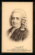 AK Charles De Linné, Konterfei Des Berühmten Naturgelehrten  - Personnages Historiques