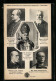 AK Son Eminence Le Cardinal Lucon, Son Eminence Le Cardinal Amette, Denys Cochin, Marquis De Vogue, Mgr Alfred Baudril  - Autres & Non Classés