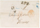 1857, Lettre De Anvers (Antwerpen) Pour Vienne (Wien) - Marque D'entrée B.2e R. + Aus Belgien Per Aachen - Other & Unclassified