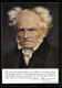 AK Porträt Arthur Schopenhauers, Zitat  - Writers