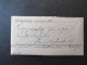 Bayern Telegramm(Marke üblich Geteilt) 1914 Von Münchenan Präparator Grönninger-selten - Cartas & Documentos