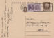 1533  - REGNO - Cartolina Postale Da Cent.30 Bruno Del 1940 Da Roma A Milano Con Aggiunta C. 15 Violetto - Stamped Stationery