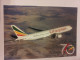 Airline Issue ETHIOPIAN AIRLINES Boeing 767 Postcard-4 - 1946-....: Modern Era