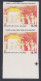 Sri Lanka Ceylon 2002 MNH Imperf Error, Maha VIhara Rock Paintings, Buddhism, Buddhist, Buddha, Archery, Pair Of 2 - Sri Lanka (Ceylon) (1948-...)