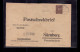 All. Bes. Gemeinschaftsausgaben Postscheckbrief , Frankiert Ganzsachenausschnitt - Autres & Non Classés