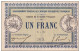 GUINEE - BON DE CAISSE DE 1franc Afrique Occidentale Française - Colonies - 1917 - Guerre 14 - WW1 - Notgeld