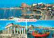 Navigation Sailing Vessels & Boats Themed Postcard Aegina Ruins Harbour - Voiliers