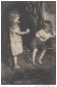 Cpa Ak Pk Adam I Ewa Adam Et ève Petite Fille Offrant La Pomme Au Petit Garçon Circulée En 1911 - Humorous Cards