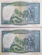 SEQUENTIAL NUMBER SPAIN BANKNOTE 100 PESETAS 1931 XF+/aUNC BILLETE ESPAÑA PAREJA *COMPRAS MULTIPLES CONSULTAR* - 100 Pesetas