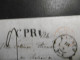 Preußen Vorphila Faltbrief+Inhalt (12x6cm) CP RI(Rayon 1) DK Aachen 18.8.1844 Nach Paris - Covers & Documents