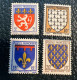 France 1942  Y Et T 572/5  * - Unused Stamps