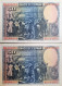 SEQUENTIAL NUMBER SPAIN BANKNOTE 50 PESETAS 1928 AUNC BILLETE ESPAÑA PAREJA *COMPRAS MULTIPLES CONSULTAR* - 100 Pesetas