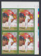 Sri Lanka Ceylon 2004 MNH Unissued Design, Muthiah Muralitharan, Cricket, Sports, Sport, Flag, Ball, Block - Sri Lanka (Ceylan) (1948-...)