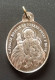 Pendentif Médaille Religieuse Fin XIXe "Saint Joseph / Notre-Dame De La Médaille Miraculeuse" Religious Medal - Religion & Esotericism