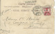 SUISSE  CARTE 10c MARQUE LINEAIRE SAMADEN +  AMBULANT N° 32 POUR CARSPACH ( HAUT RHIN )  DE 1909 LETTRE COVER - Lettres & Documents