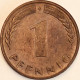 Germany Federal Republic - Pfennig 1950 G, KM# 105 (#4450) - 1 Pfennig