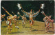 USA - NORTH CAROLINA - CARTOLINA  -  CHEROKEE INDIAN EAGLE DANCE - VG .PER CORNIGLIANO (GE) - 1961 - ITALIA - Autres & Non Classés