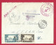 !!! SÉNÉGAL, LETTRE FM PAR AVION DE LA BASE AÉRONAVALE DE DAKAR POUR LA FRANCE DE 1941 AVEC CACHET DE LA MARINE EN AOF - Covers & Documents