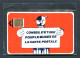 RC 25736 VASCO GASQUET CONSEIL D'ETUDE POUR LE MUSÉE DE LA CARTE POSTALE TELECARTE 380 EXEMPLAIRES SIGNÉE DE L'ARTISTE - 1989