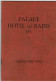CARTE DES VINS-1936-PALACE HOTEL DES BAINS-SPA-IMPRIMERIE GODENNE,NAMUR - Menus