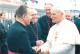 Pope John Paul II Papal Travels Postcard Czechia Praha - Papi