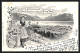 AK Vevey, Souvenir Del'Exposition 1901, Blick Auf Die Ortschaft, Frau In Tracht  - Exhibitions