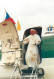 Pope John Paul II Papal Travels Postcard Prague - Papes