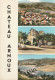 XXX -(04) CHATEAU ARNOUX - CARTE MULTIVUES COULEURS  - 2 SCANS - Autres & Non Classés