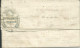 FRANCE  MARQUE "P" Noire + SEING " GRANDE CHANCELLERIE " Rouge PARIS POUR CLERMONT ( PUY DE DOME ) DE 1815  LETTRE COVER - 1801-1848: Precursors XIX
