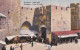 XXX - JERUSALEM ( ISRAEL ) - JAFFA GATE - PORTE DE JAFFA - CARTE COLORISEE - 2 SCANS - Israel
