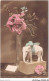 AJRP9-0962 - FLEURS - POT DE ROSES ELEPHANT - Fiori