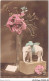 AJRP9-0962 - FLEURS - POT DE ROSES ELEPHANT - Blumen